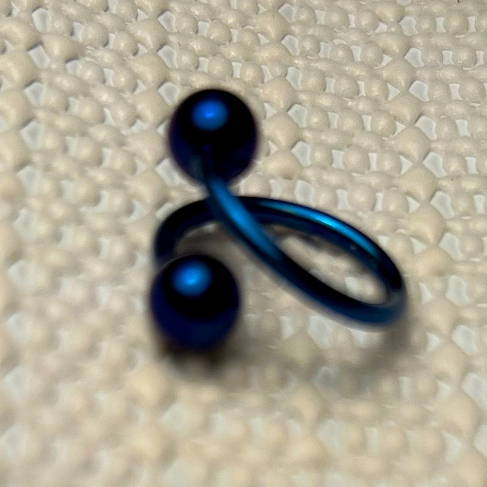 Blue Belly Ring (GREAT Quality!)